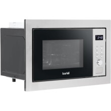 900W Integrated Microwave & Grill 25L Wall Mounted Stainless Steel 595x385x370mm