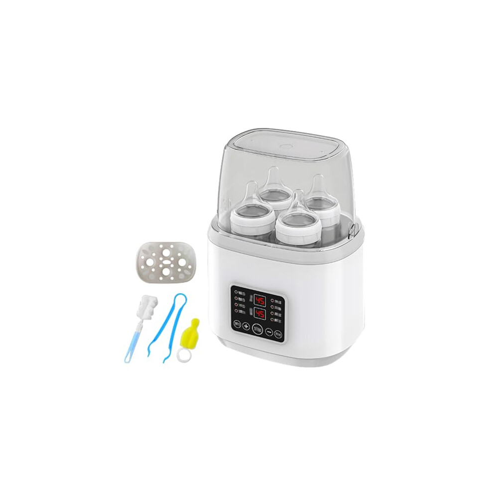 Gbkdqq Baby Bottle Warmer: 8-In-1 Steriliser For Baby Bottles, Milk Bottle Warmer For Babies, Quick Bottle Warmer, Fast Baby Food Warmer & Defrosting,