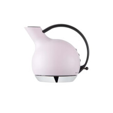 BUGATTI, Giulietta, Design Electric Kettle with Removable Limescale Filter, 1.2 Liter Capacity, 18/10 Stainless Steel Kettle (Pink)