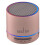 Acctim Acctim Tempo Mini Bluetooth Speaker with LED lights & Microphone Rose Gold 1
