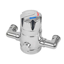Bristan OP TS1503 EH C Commercial Exposed Shower Valve with Handwheel, Chrome