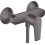 Hansgrohe hansgrohe Talis E Shower Fitting Surface-Mounted Shower Mixer for 1 Function Brushed Black Chrome 1