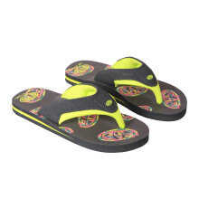 (2 UK, Lime) Animal Childrens/Kids Jekyl Recycled Flip Flops