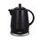 Maestro MR069 ceramic kettle, 1.5l capacity, 1500W, black, UK plug 1
