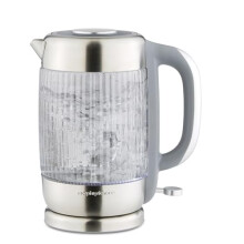 Morphy Richards Lantern Ribbed Kettle, 1.5L, 3Kw Rapid Boil, 360 Degree Base, Dry Boil Protection, Heat & Stain Resistant, Auto Switch Off, Concealed