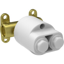 hansgrohe Basic Set for Mixing Water Bidette EU, Hot and Cold Water Connection Required, 29239180
