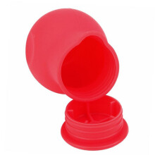 Silicone chocolade smeltpan voor , , en (rood)