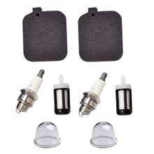 BG55 Tune Up Kit for Stihl Air Fuel Filter Spark Plug Primer Bulb BG45 BG46 BG65 BR45 SH55 SH85 Blowers 42291201800