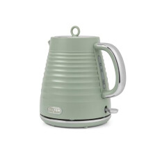 Salter Ripple Rapid Boil Kettle – Electric 1.7L Water Boiler, 360º Swivel Base, Removable Limescale Filter for Purer Quality, Auto Shut-Off, 0.75m