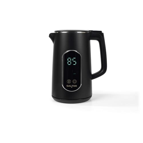 Salter Salter Temp Rite Digital Kettle – LED Touch-Screen Display, Variable Temperature Control, Double-Walled for Heat Retention, 2 Hour Keep-Warm, 1.7L,