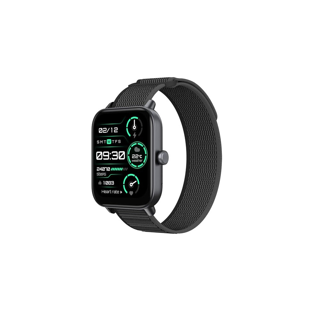 Toobur Smart Watch For Men Women Alexa Built-In, Ip68 Waterproof Swimming, 1.8" Fitness Watch With Answer&Make Call/Heart Rate/Step Counter/Sleep 850059365748