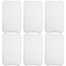 Muslin Washanddoeken Baby Wit Katoen 6
