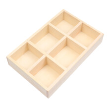 Massief Sieradendoos, Beige, Eenvoudig Design Voor Opslag