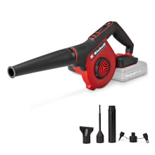 Einhell Cordless Blower 18V Power X-Change, Max. 270 km/h Air Speed, 5 Stages, Incl. Extension, Standard/Flat/Borehole Nozzle, Without Battery TE-CB