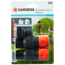 GARDENA Pro?-System connection set: Accessories for connecting Pipeline and Sprinklersystem to the tap for greater water quantity and less pressure