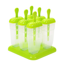 6 Stuks Je Eigen Ice Pop Groene Kleur