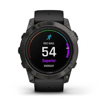 epix Pro (Gen 2) 51 mm,band, Carbon Grey/Black Band, 51mm, Pro Standard (Renewed)