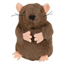 Trixie Mole Plush Toy with Sound, 5 cm