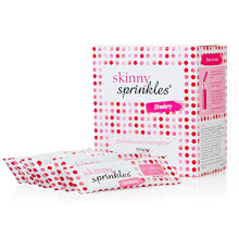 Skinny Sprinkles, 30 Servings - Weight Management Drink with Glucomannan - Vegan, Vegetarian Society Approved - Made in the UK - Strawberry