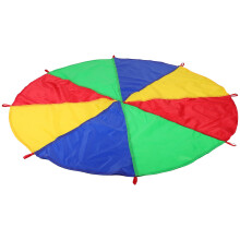 Praktische Parachutes Voor Kinderen Buiten Regenboogparachute