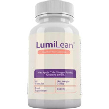 LumiLean Weight Management Capsules with Added Vitamins - Natural Ingredients, Food Supplement - 1 Month Supply