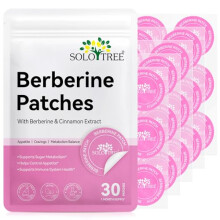 Berberine Patches 30Pcs, Berberine & Cinnamon Extract, Vegan