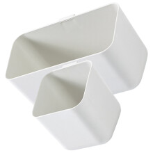 Shower Wandorganisator Hangend Badkamerorganisator Witte Abs 2 Stuks
