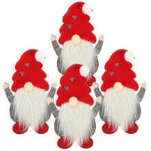 4 Stuks Bestekhouder Kerstzakje Voor Messen En Houders