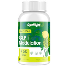 Natural Wellness Supplement 750mg, Synbiotic Blend with Hops Flower Extract, Eriocitrin, Cinnamon & Chromium, Daily Balance Formula - 60 Capsules