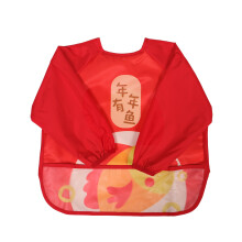 Kerst Baby Slab Met Lange Mouwen Waterdicht Rood Polyester