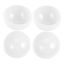 4 Stuks Dollenpruik Hoofdbedekking Siliconen Beschermhoesjes