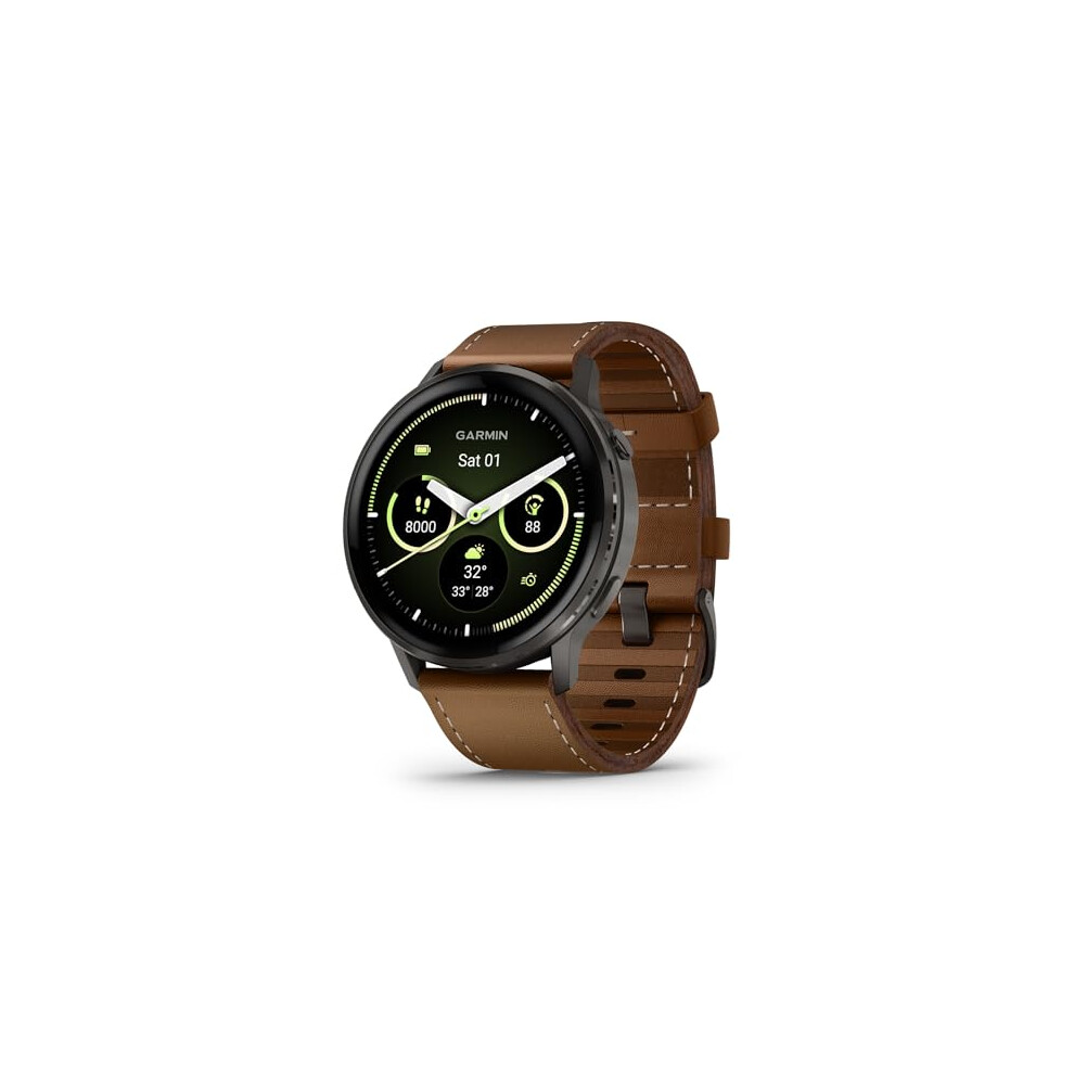 Garmin Venu 4, 45Mm, Advanced Health And Fitness Gps Smartwatch, Bright And Colorful Display, Built-In Flashlight, 12 Days Of Battery Life, Slate 753759363963