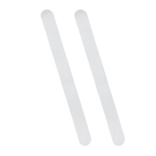 2St Witte Tpu Tennisracket Tape Beschermfolie Voor Frame Bescherming