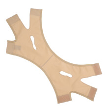 Zelfklevend Gezichtsliftmasker Beige Ademend Elastisch Comfort