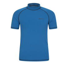 (L, Blue) Mountain Warehouse Mens UV Protection Rash Top