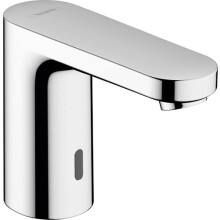 hansgrohe Vernis Blend Electronic basin mixer for cold water or pre-adjusted water battery operation, chrome, 71503000