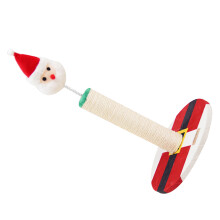 Cat Claw Post Met Kerstthema, Gecombineerde Kleuren, 1