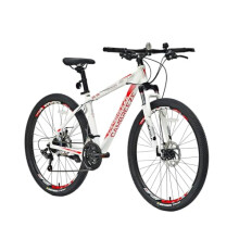 Cambreeze Unisex's Mountain Bike/Bicycles 27.5'' Wheel Lightweight Aluminium Frame 21 Speeds Shimano Disc Brake, White 2