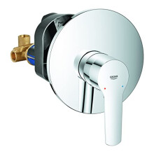 GROHE Start Single-Lever Shower Mixer Trim for Concealed Installation, Wall-Mounted, Chrome Finish 32590002