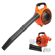 26CC Petrol Leaf Blower Ccordless, Powerful 2 Stroke Air Cooled Engine, 250 km/h MAX Wind Speed, 750W Portable Handheld Garden Blowers, for Blowing