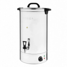 Buffalo 2.6kW Energy Saving Manual Fill Water Boiler 20 Litre, Stainless Steel, Double Walled Insulated, Water Urn, Temperature Range: 32C to