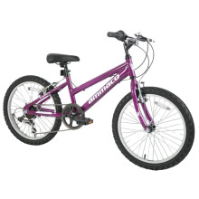 Ammaco Eternity 6 Speed Girls Mountain Bike 18" Wheel Purple/White Age 6+