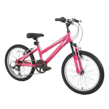 Ammaco Sapphire 6 Speed Ladies Girls Mountain Bike 18" Wheel Pink
