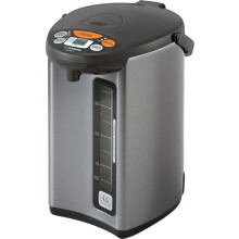 ZOJIRUSHI CD-WCC40 Micom Water Boiler & Warmer, Stainless Steel, Silver