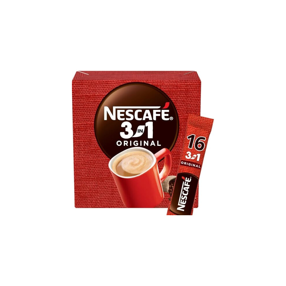 Nescafe Nescafé 3In1 Instant Coffee 16 X 17G Sachets