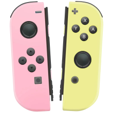 (Pink-Yellow) Wireless Controller for Nintendo Switch Joystick Switch OLED Gamepad
