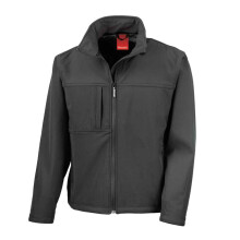 (XXL, Black) Result Mens Classic Soft Shell Jacket