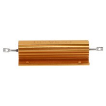 Gold Aluminum Clad Power Resistor Resistance 100W, 8 Ohm 8R