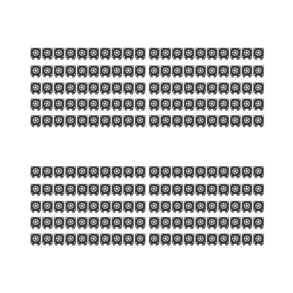 200Pcs Carburetor Parts Chainsaw Carburetor Membrane Pads For Zama Chainsaw Carburetor 2500/3800/4500/5200/5800 4711146607560