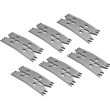 6PCS Slab Clamping Dogs for Woodworking Tools, Pinch Dogs Router Sled for Flattening Slabs,Clamps for CNC and Processing